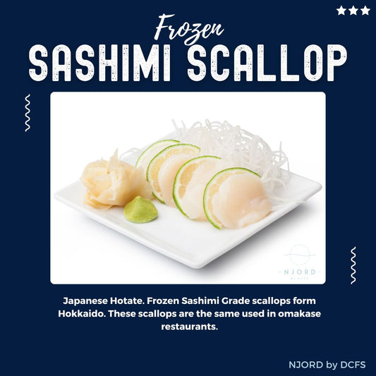 Japanese Hotate Sashimi Scallops 500G