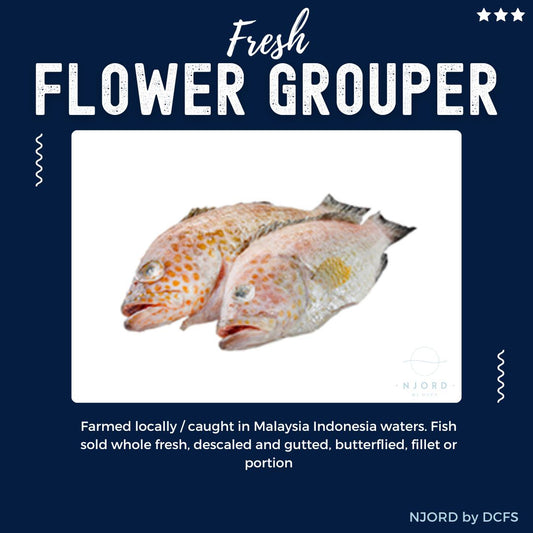 Fresh Flower Grouper 900G